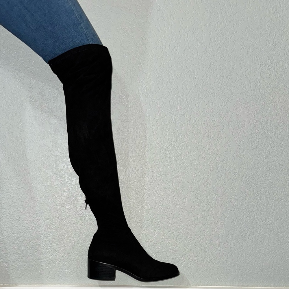 ❗️NEW❗️Black Over the Knee Boots